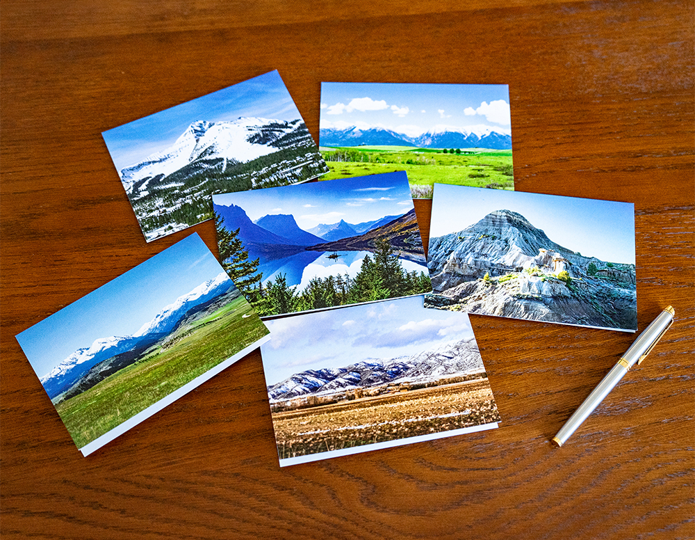 Montana Icons Collection #1 - 6 Photo Notecards