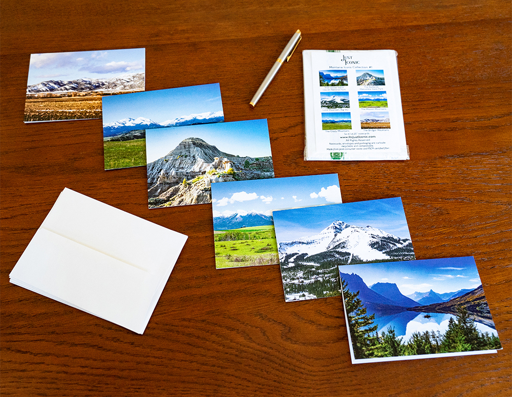 Montana Icons Collection #1 - 6 Photo Notecards